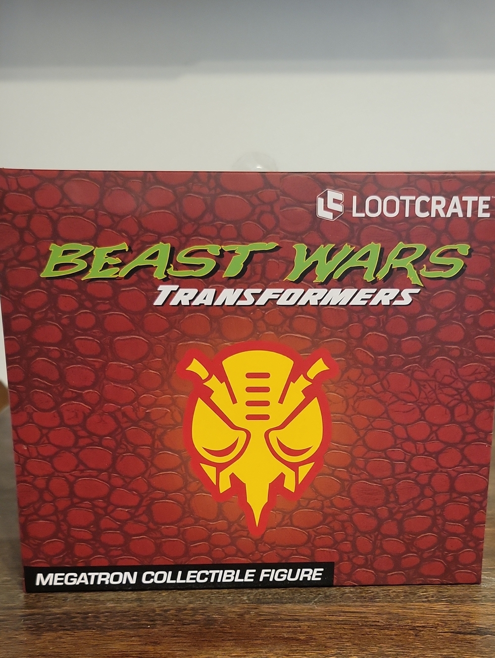 Loot Crate Beast Wars Transformers Megatron Box - Red and Yellow